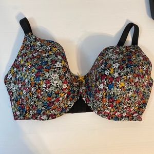 Lane Bryant 40G floral bra